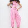Qipao-Halter-Oberteil mit Knöpfen