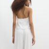 Qipao-Halter-Oberteil mit Knöpfen