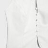 Qipao-Halter-Oberteil mit Knöpfen