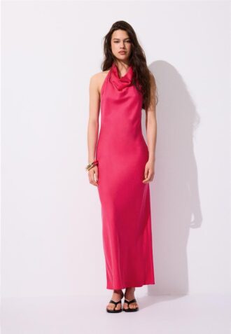 rckenfreies midi kleid mit neckholder 1 1 330x477 - R&uuml;ckenfreies Midi-Kleid mit Neckholder