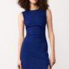 Ärmelloses Midi-Kleid aus Bengaline Ärmelloses Midi-Kleid aus Bengaline