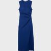 Ärmelloses Midi-Kleid aus Bengaline Ärmelloses Midi-Kleid aus Bengaline