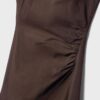 Ärmelloses Midi-Kleid aus Bengaline