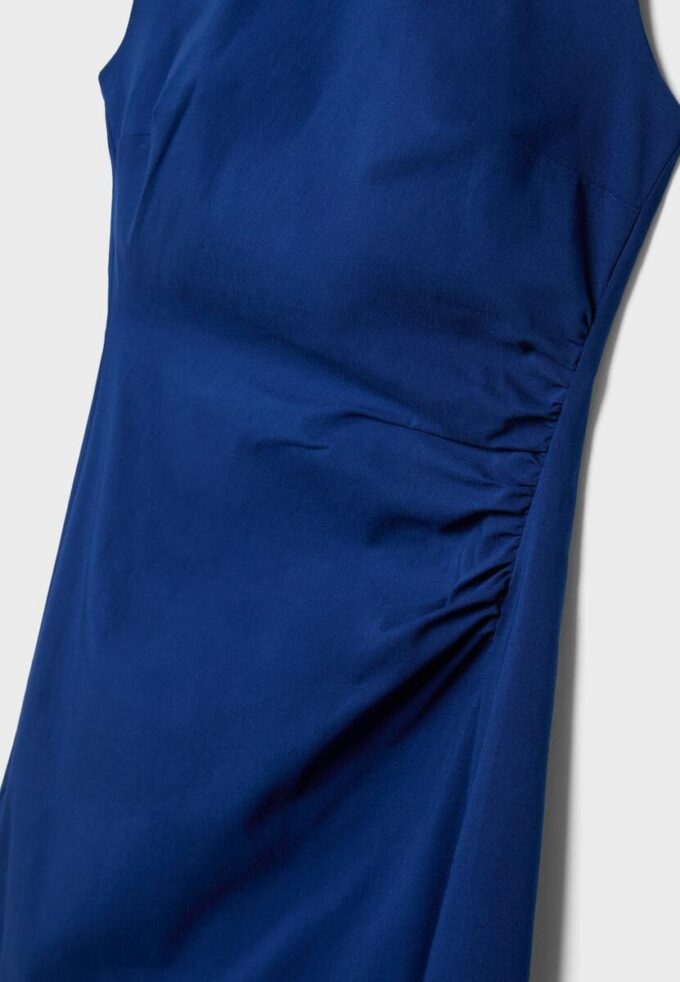 Ärmelloses Midi-Kleid aus Bengaline Ärmelloses Midi-Kleid aus Bengaline