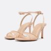 Sandalen mit Mesh-Stilettoabsatz
