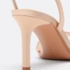 Sandalen mit Mesh-Stilettoabsatz