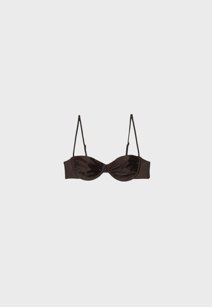 Satin-Balconette-Bikini-Oberteil Satin-Balconette-Bikini-Oberteil
