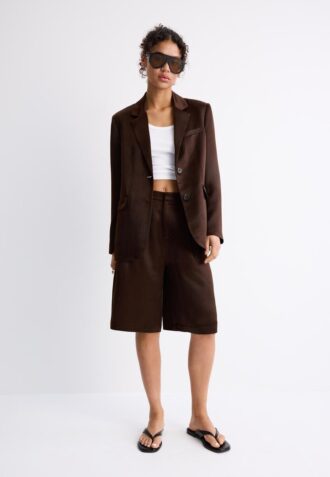 Satin-Blazer Satin-Blazer