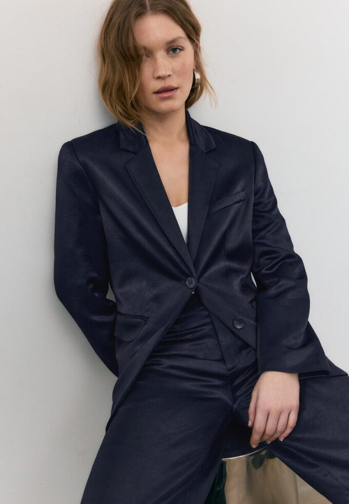 Satin-Blazer Satin-Blazer