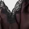 Satin-Trägerkleid