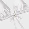 Satin-Triangel-Bikini-Oberteil