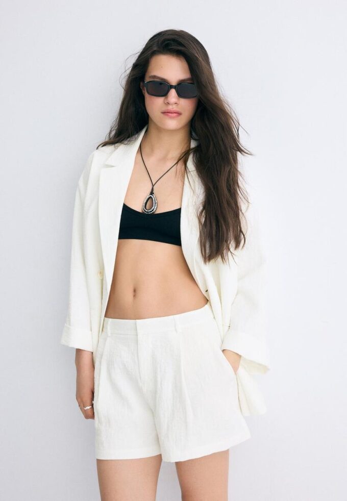 Schicke Shorts im Rustikal-Look