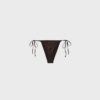 Schimmernde brasilianische Bikinihose Schimmernde brasilianische Bikinihose
