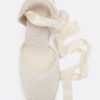 Schnürbare Jute-Plateau-Keilschuhe Schnürbare Jute-Plateau-Keilschuhe
