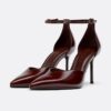 Schuhe mit Lederabsatz