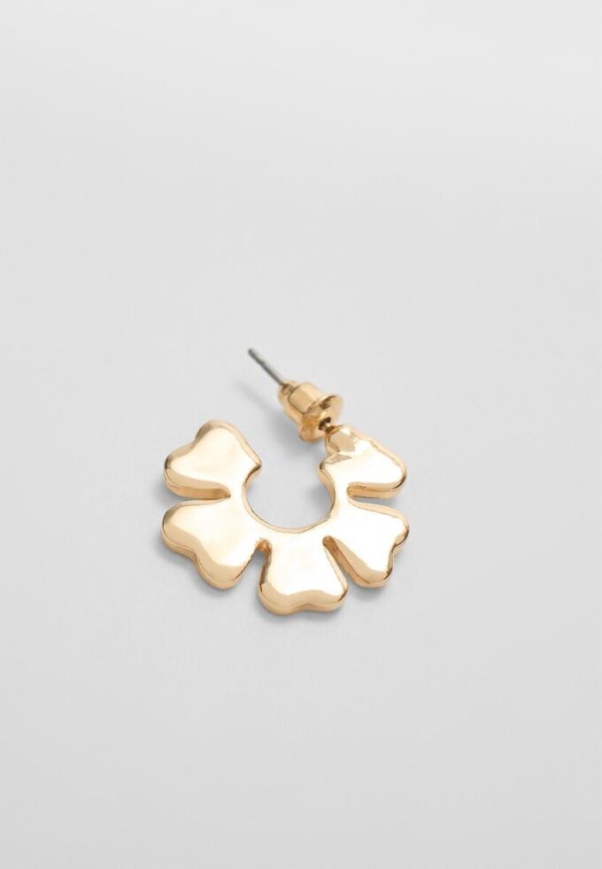 Set mit 9 Blumen-Ohrringen