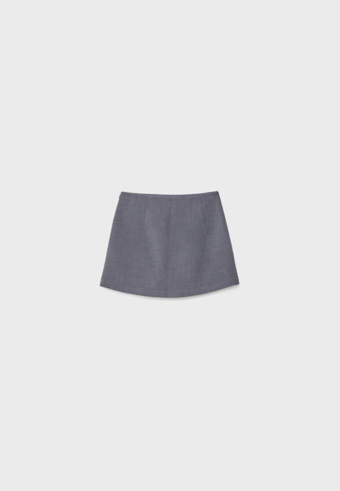 Skort mit Seitenschlitz