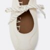 Sneaker-Ballerinas mit Schleife