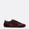 Sneaker mit feiner Satinsohle