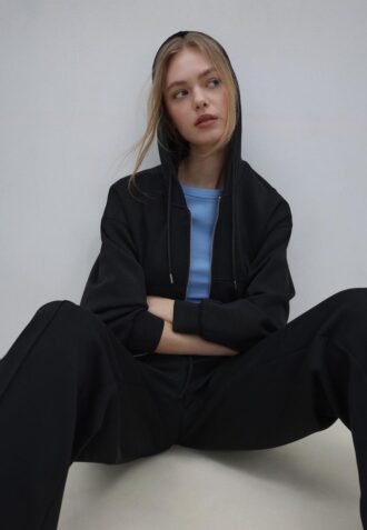 Soft-Feel-Sweatshirt mit Reißverschluss Soft-Feel-Sweatshirt mit Reißverschluss