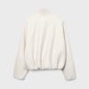 Soft Touch-Bomberjacke im Ballon-Stil
