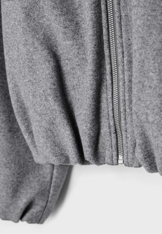 Soft Touch-Bomberjacke im Ballon-Stil Soft Touch-Bomberjacke im Ballon-Stil