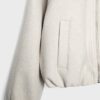 Soft Touch-Bomberjacke im Ballon-Stil