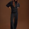 Soft Touch-Jogginghose mit geradem Bein und Biesen Soft Touch-Jogginghose mit geradem Bein und Biesen