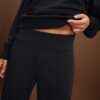 Soft Touch-Jogginghose mit geradem Bein und Biesen Soft Touch-Jogginghose mit geradem Bein und Biesen