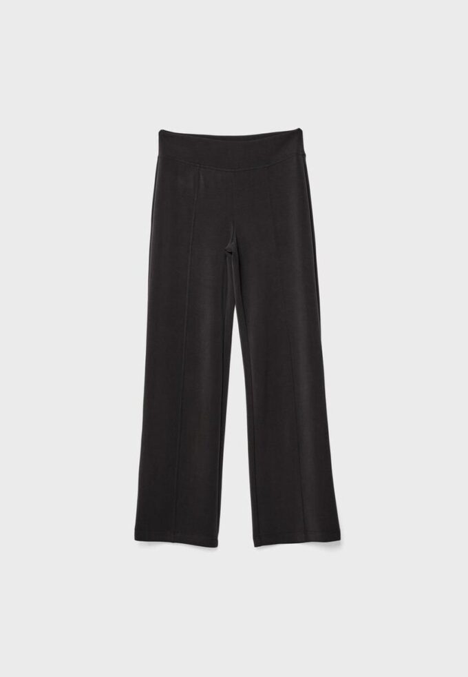 Soft Touch-Jogginghose mit geradem Bein und Biesen Soft Touch-Jogginghose mit geradem Bein und Biesen