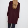 Soft Touch-Midi-Mantel mit Knopfleiste Soft Touch-Midi-Mantel mit Knopfleiste