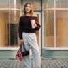 Soft Touch-Strickpullover mit U-Boot-Ausschnitt