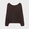 Soft Touch-Strickpullover mit U-Boot-Ausschnitt