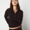 Soft Touch-Sweatshirt mit Reißverschluss Soft Touch-Sweatshirt mit Reißverschluss