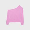 Soft Touch-Sweatshirt mit schulterfreiem Ausschnitt