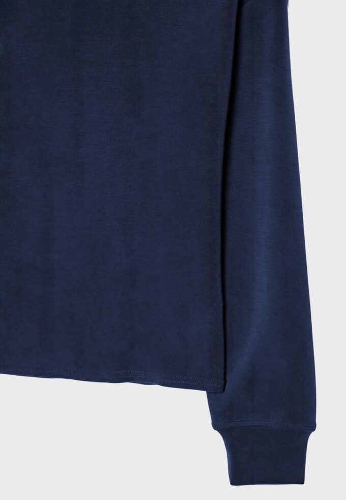 Soft Touch-Sweatshirt mit schulterfreiem Ausschnitt