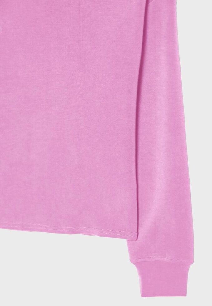 Soft Touch-Sweatshirt mit schulterfreiem Ausschnitt