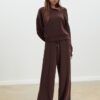 Soft Touch-Sweatshirt mit seitlichem Reißverschluss