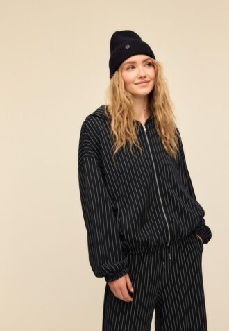 Soft Touch-Sweatshirt mit Streifen