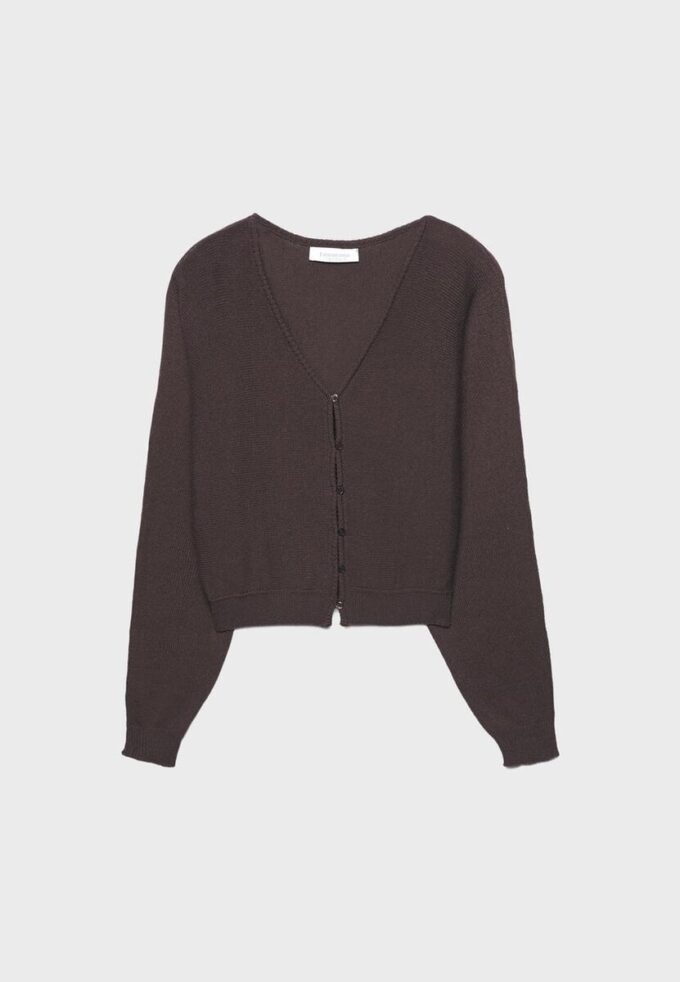 Strickjacke mit Fledermausärmeln Strickjacke mit Fledermausärmeln
