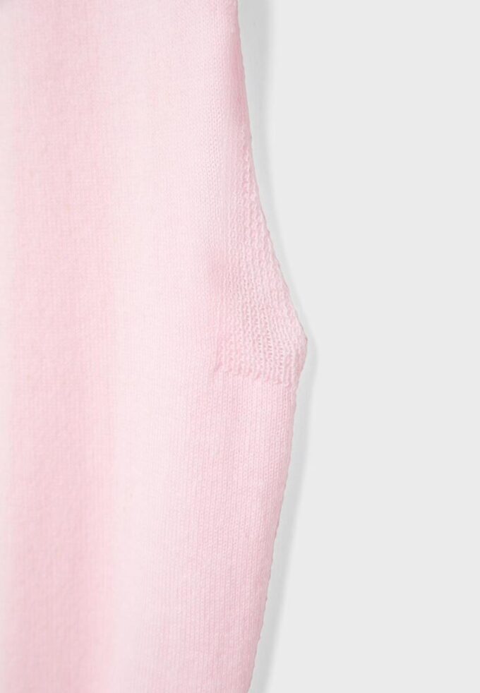 Strickoberteil mit Schärpe