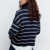 Strickpullover mit Reißverschluss Strickpullover mit Reißverschluss