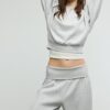 Sweatshirt mit Fledermausärmeln und Soft Touch-Griff Sweatshirt mit Fledermausärmeln und Soft Touch-Griff