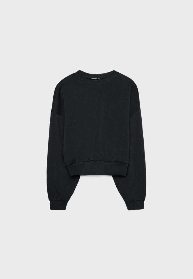 Sweatshirt mit Fledermausärmeln und Soft Touch-Griff Sweatshirt mit Fledermausärmeln und Soft Touch-Griff