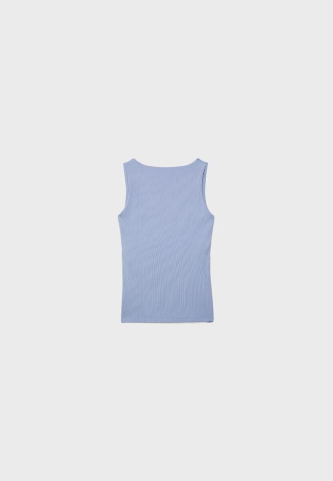 T-Shirt aus Polyamid mit breiten Trägern T-Shirt aus Polyamid mit breiten Trägern
