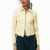 Taillierte Jacke in Lederoptik Taillierte Jacke in Lederoptik