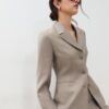 Taillierter 3-Knopf-Blazer