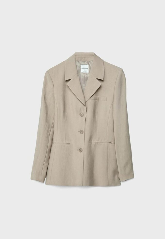 Taillierter 3-Knopf-Blazer