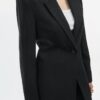 Taillierter rustikaler Blazer Taillierter rustikaler Blazer