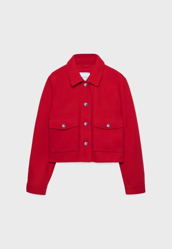 Weiche kurze Jacke Weiche kurze Jacke